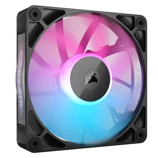 Corsair iCUE LINK RX120 RGB Carcasa del ordenador Ventilador 12 cm Negro 1 pieza(s