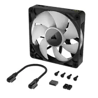 Corsair iCUE LINK RX120 RGB Carcasa del ordenador Ventilador 12 cm Negro 1 pieza(s