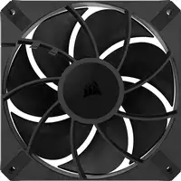 Corsair RS120 MAX Carcasa del ordenador Ventilador 12 cm Negro 3 pieza(s)