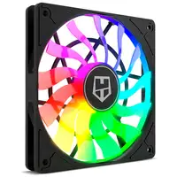 NOX Hummer SLIM FAN Carcasa del ordenador Ventilador 12 cm Translúcido 1 pieza(s)