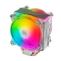 Mars Gaming Disipador CPU Triple ARGB, 6 Heatpipes HCT, TDP 220 W, 2 Ventiladores