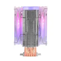 Mars Gaming Disipador CPU Triple ARGB, 6 Heatpipes HCT, TDP 220 W, 2 Ventiladores