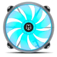 NOX X200-FAN Carcasa del ordenador Ventilador 20 cm Translúcido 1 pieza(s)
