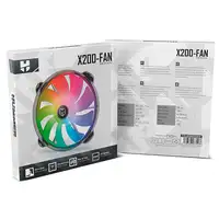 NOX X200-FAN Carcasa del ordenador Ventilador 20 cm Translúcido 1 pieza(s)