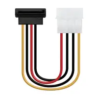 Nanocable CABLE SATA ALIMENTACION ACODADO 5.25"(MOLEX 4PIN)/M-SATA/H 16 CM OEM