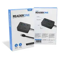 NOX Lite Reader One Alámbrico USB 3.2 Gen 1 (3.1 Gen 1) Type-A Negro