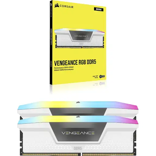 Corsair Vengeance RGB CMH64GX5M2B6000Z30W módulo de memoria 64 GB 2 x 32 GB DDR5 6