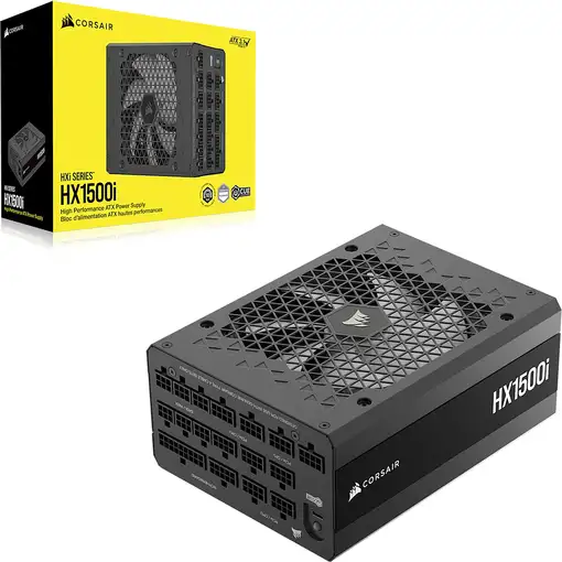 Corsair HX1500 unidad de fuente de alimentación 1500 W 24-pin ATX ATX Negro