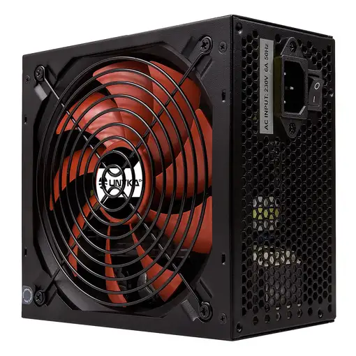 UNYKAch UK210551 unidad de fuente de alimentación 550 W 20+4 pin ATX ATX Negro, Ro