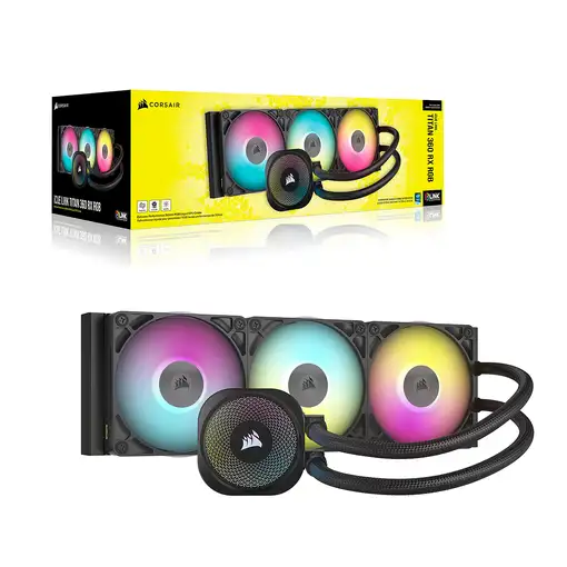 Corsair iCUE LINK TITAN RX RGB Procesador Sistema de refrigeración líquida todo en