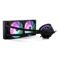 NOX Hummer X-240 LCD Procesador Refrigerador de aire 12 cm Negro 1 pieza(s)