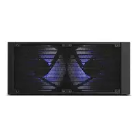 NOX Hummer X-240 LCD Procesador Refrigerador de aire 12 cm Negro 1 pieza(s)