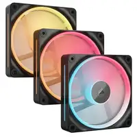 Corsair iCUE LINK LX120-R RGB Carcasa del ordenador Ventilador 12 cm Negro 3 pieza