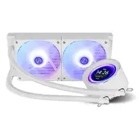 NOX Hummer X-240 LCD Procesador Refrigerador de aire 12 cm Blanco 1 pieza(s)