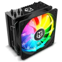 NOX Hummer H-224 ARGB Procesador Enfriador 12 cm Negro 1 pieza(s)