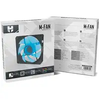 NOX Hummer M-FAN Carcasa del ordenador Ventilador 12 cm Translúcido 1 pieza(s)