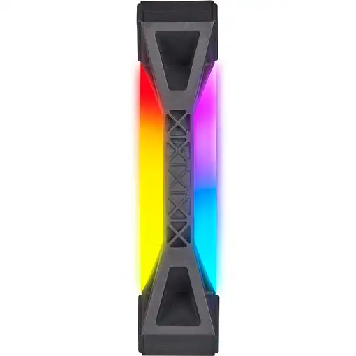 Corsair iCUE QL140 RGB Carcasa del ordenador Ventilador 14 cm Negro, Gris