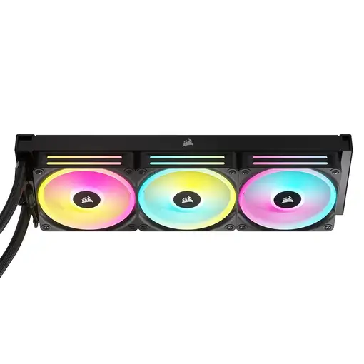Corsair H150I Procesador Sistema de refrigeración líquida todo en uno 12 cm Negro