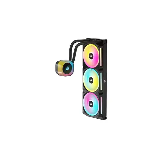 Corsair H150I Procesador Sistema de refrigeración líquida todo en uno 12 cm Negro