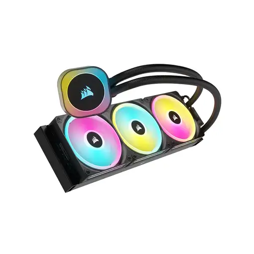 Corsair H150I Procesador Sistema de refrigeración líquida todo en uno 12 cm Negro
