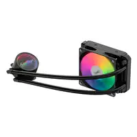 CoolBox Infinite Liquid 120 ARGB Procesador Kit de refrigeración líquida 12 cm Neg