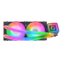 Mars Gaming ML-ULTRA240 Negro, Refrigeración Líquida CPU, TDP 500W, Espejo Infinit