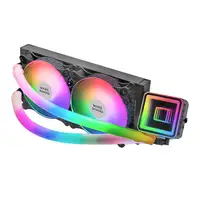Mars Gaming ML-ULTRA240 Negro, Refrigeración Líquida CPU, TDP 500W, Espejo Infinit