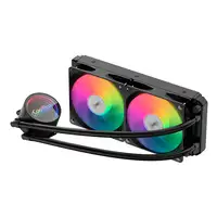 CoolBox Infinite Liquid 240 ARGB Procesador Kit de refrigeración líquida 12 cm Neg