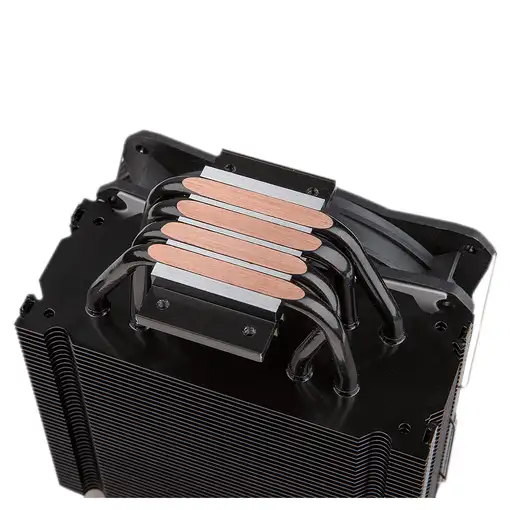 Hiditec C12 PWM Procesador Enfriador 12 cm Negro