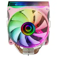 Mars Gaming MCPU-VR Rosa, Disipador CPU, Doble Espejo Infinito ARGB, 4 Heatpipes H