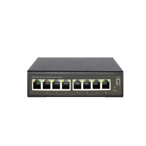 LevelOne GES-2108P switch Gestionado L2 Gigabit Ethernet (10/100/1000) Energía sob