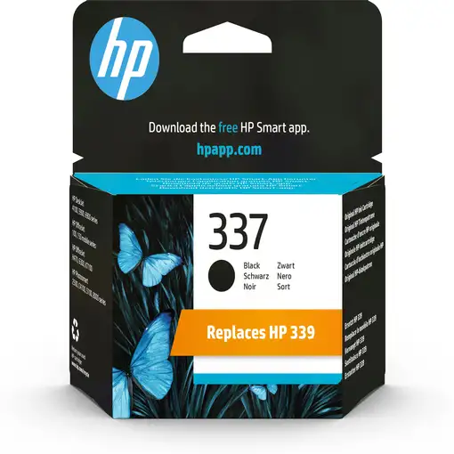 HP Cartucho de tinta original 337 negro