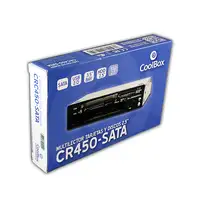 CoolBox CR450SA01 lector de tarjeta SATA Interno Negro