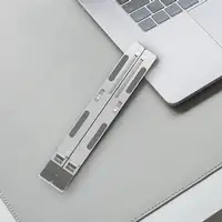 AISENS Soporte de Sobremesa Ajustable para Portatil / Tablet, Plata