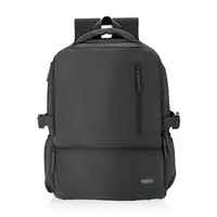 AISENS Mochila Deportiva Repelente Al Agua Para Portatil 15.6, Negro