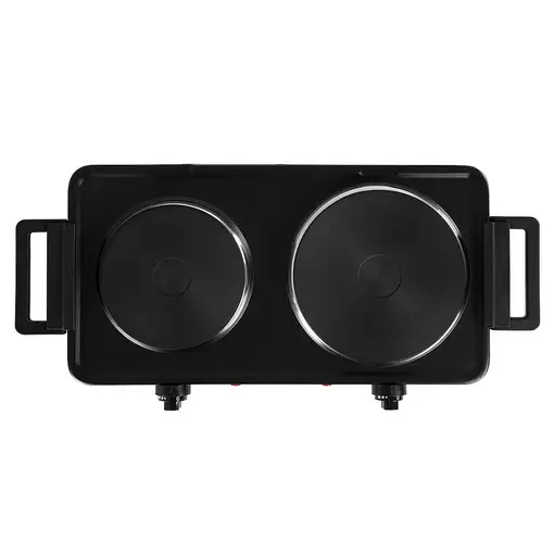 Orbegozo PE2855 hobs Negro Encimera Hornillo eléctrico / Placa eléctrica 2 zona(s)