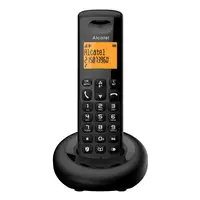 Alcatel E160 Teléfono DECT Identificador de llamadas Negro