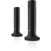 Philips M4502B/34 teléfono Teléfono DECT Identificador de llamadas Negro