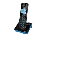 Alcatel S280 SOLO BLUE Teléfono DECT Identificador de llamadas Negro, Azul