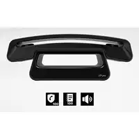Alcatel ePure#3 Iconic Teléfono DECT Identificador de llamadas Negro