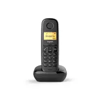 Gigaset A170 Trio Teléfono DECT/analógico Identificador de llamadas Negro