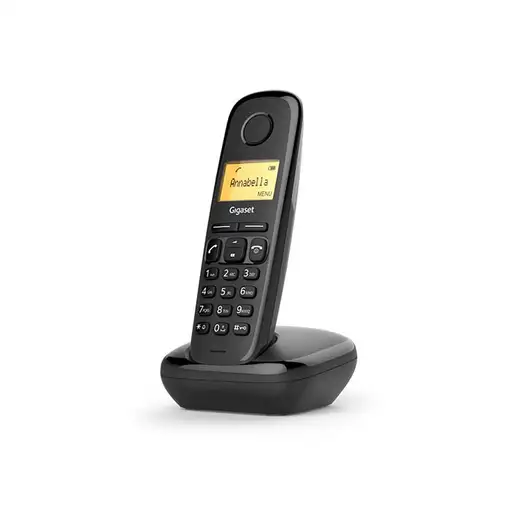 Gigaset A170 Trio Teléfono DECT/analógico Identificador de llamadas Negro
