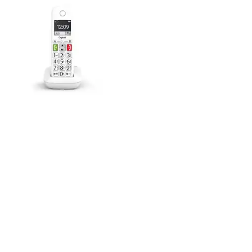 Gigaset E290 Duo Teléfono DECT/analógico Identificador de llamadas Blanco