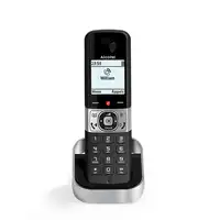 Alcatel F890 Voice Duo zwart Teléfono DECT Identificador de llamadas Negro, Plata