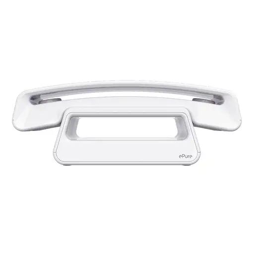 Alcatel ePure#3 Iconic Teléfono DECT Identificador de llamadas Blanco