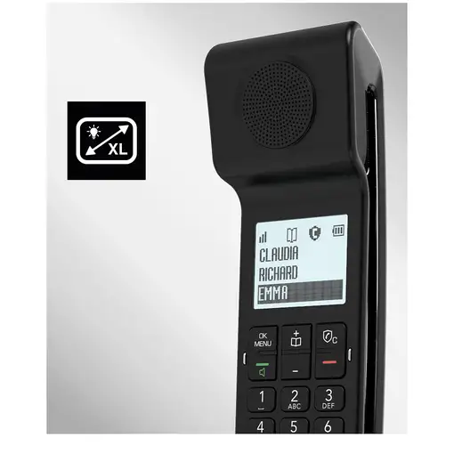 Alcatel ePure#3 Iconic Teléfono DECT Identificador de llamadas Blanco