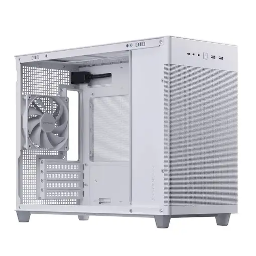 ASUS PRIME AP201 CASE TG WHITE Mini Tower Blanco