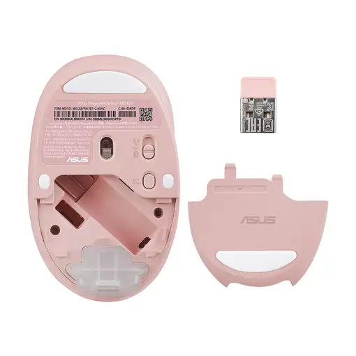 ASUS Fragrance Mouse MD101 ratón Hogar Ambidextro RF Wireless + Bluetooth Óptico 2