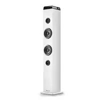 NGS SKYCHARM PRO WHITE: Torre de sonido 50W, función broadcasting.