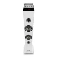 NGS SKYCHARM PRO WHITE: Torre de sonido 50W, función broadcasting.